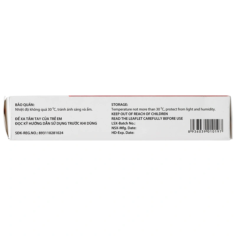Aumoxka Mebi 1g điều trị nhiễm khuẩn (2 vỉ x 7 viên) - 4
